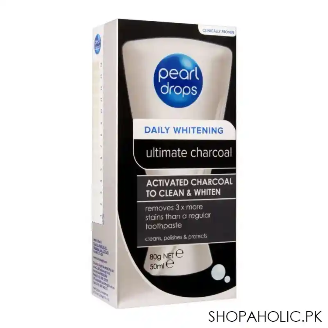 PEARL DROPS ULTIMATE CHARCOAL T/PASTE 50ML
